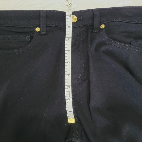 MICHAEL Michael Kors Izzy Skinny Black Jeans 8 NWT Stretch Mid Rise - Picture 7 of 11